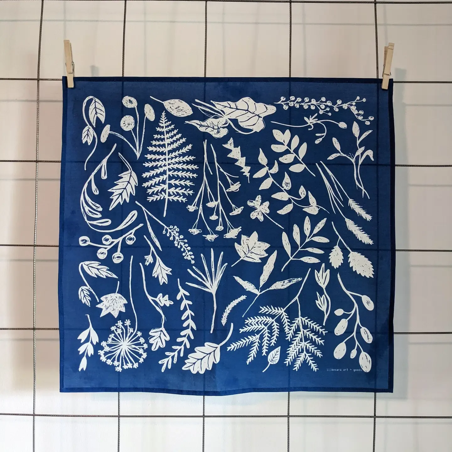 Bandana- Sunprint Indigo Blue.webp