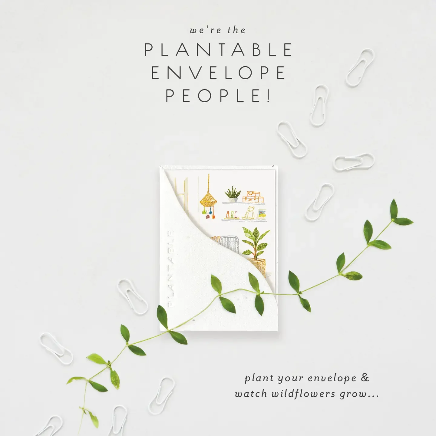 Nursery Sprout - Baby Mini Greeting Card2.webp