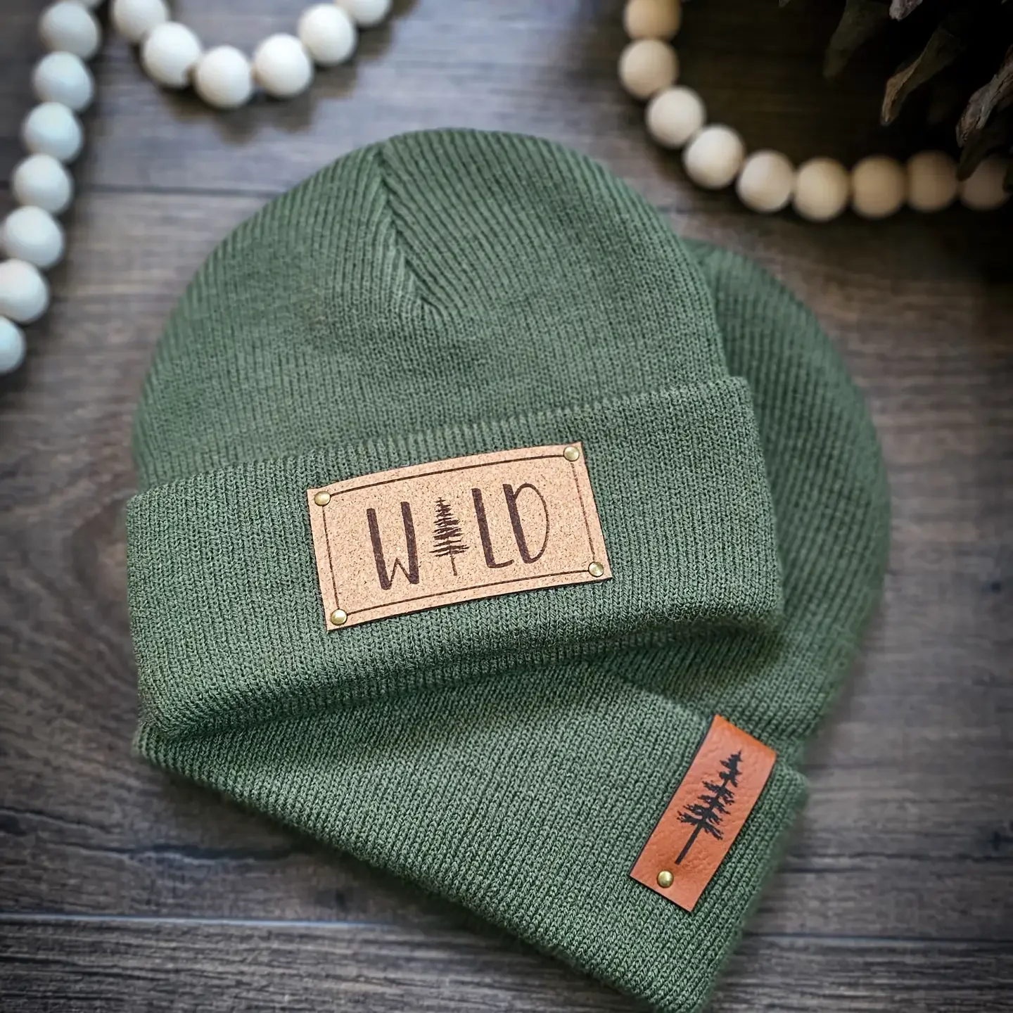 Wild Beanie- Olive Color