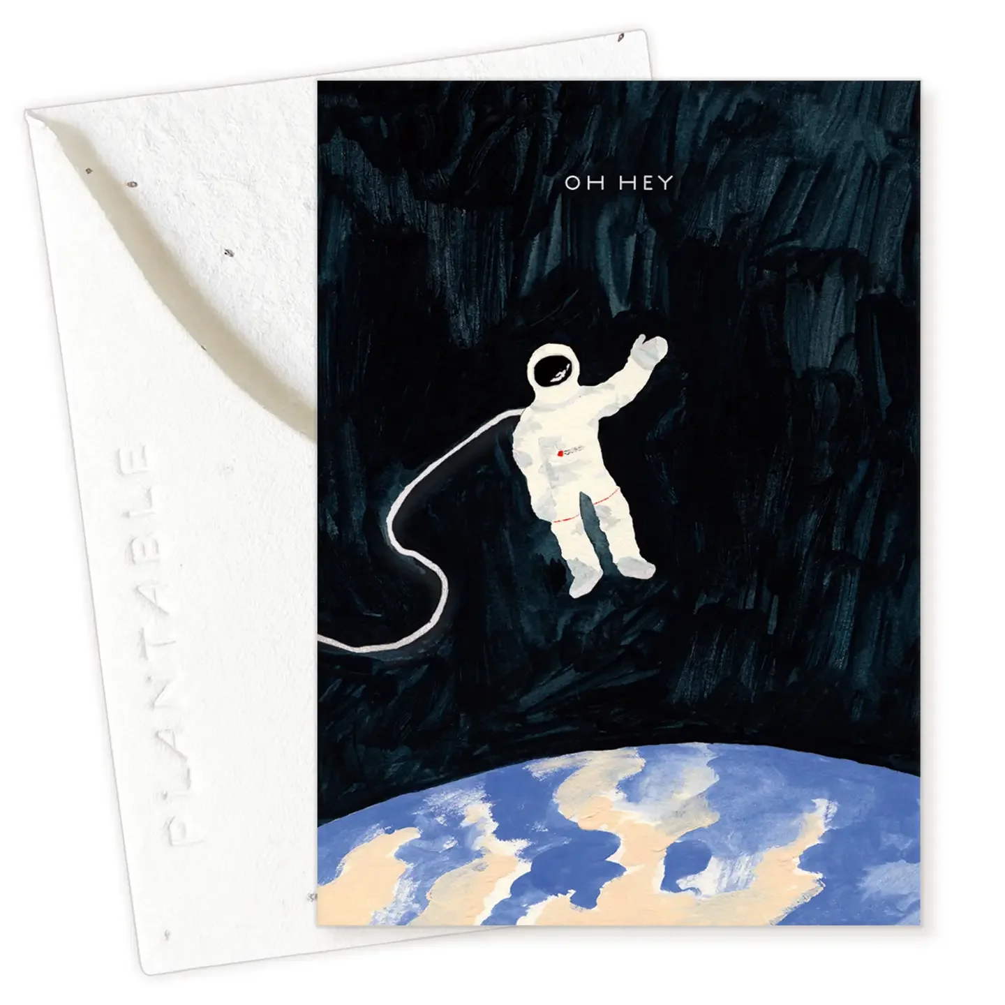 Astronaut Sprout - Friendship Mini Greeting Card