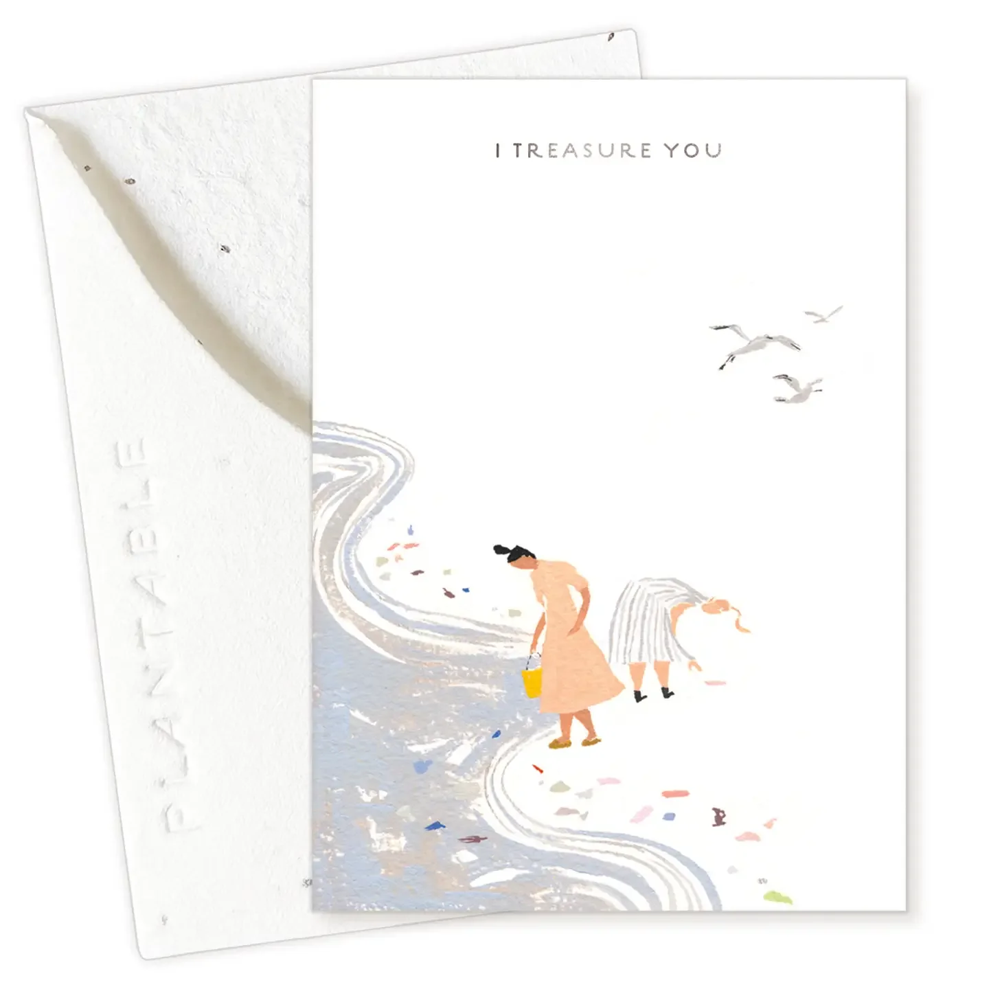 Treasures Sprout - Friendship Mini Greeting Card