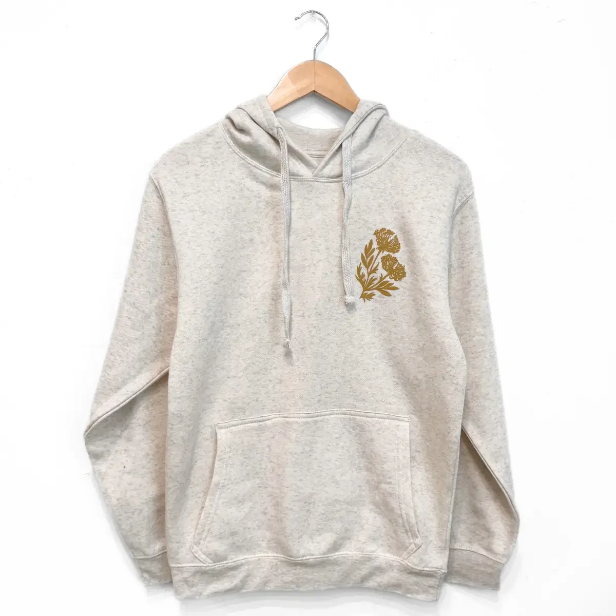 Wild Field Unisex Hoodie - Heather Natural3.webp