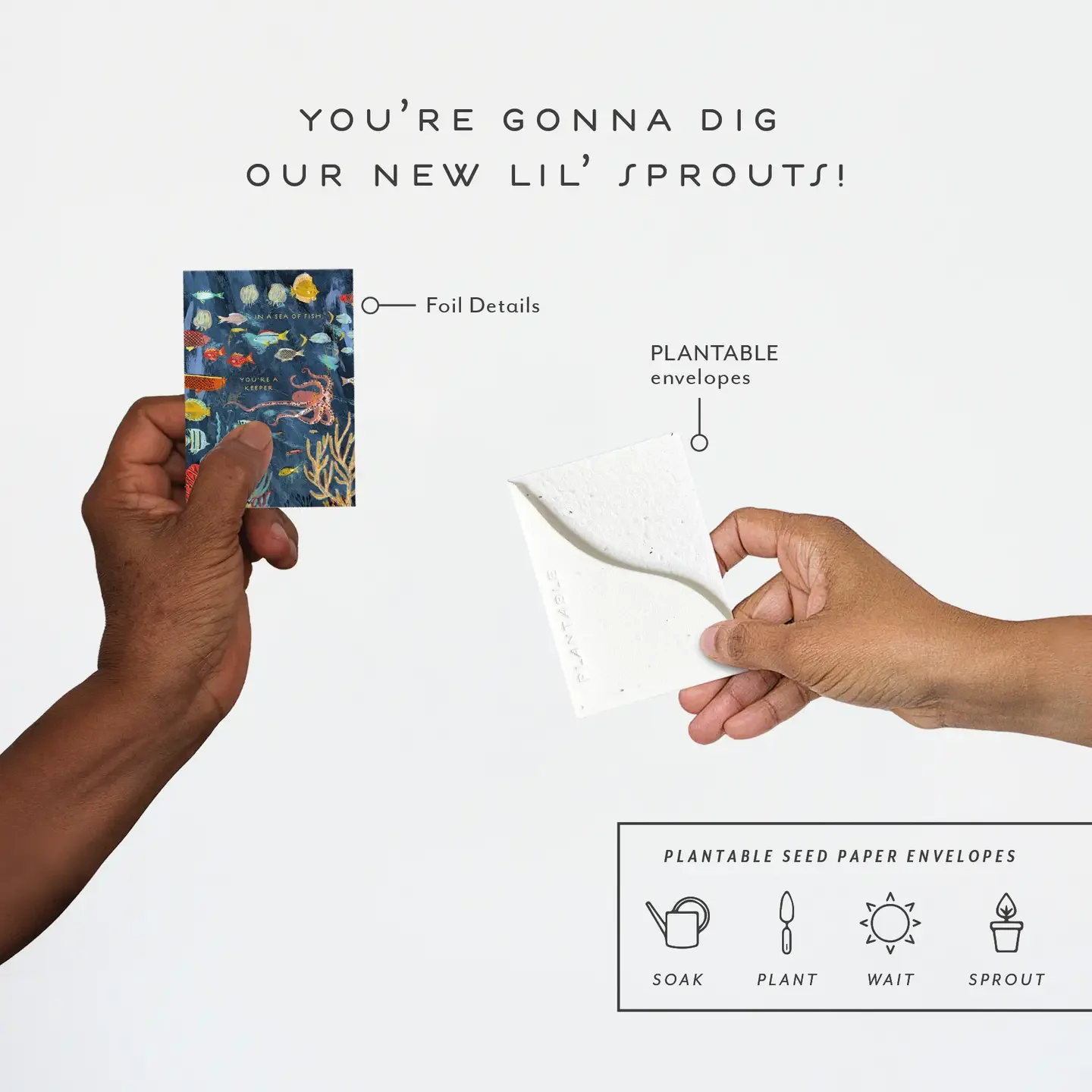 You're a Keeper Sprout- Friendship Mini Greet Card4.webp