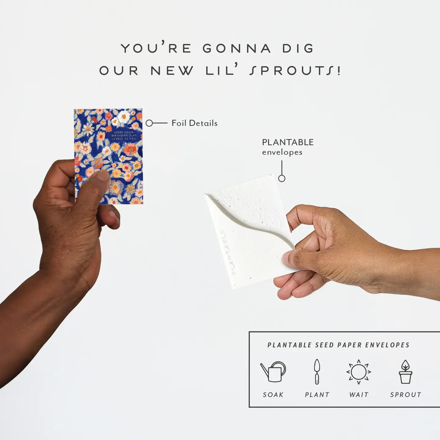 Wildflower Floral Sprout - Birthday Mini Greet Card4.webp