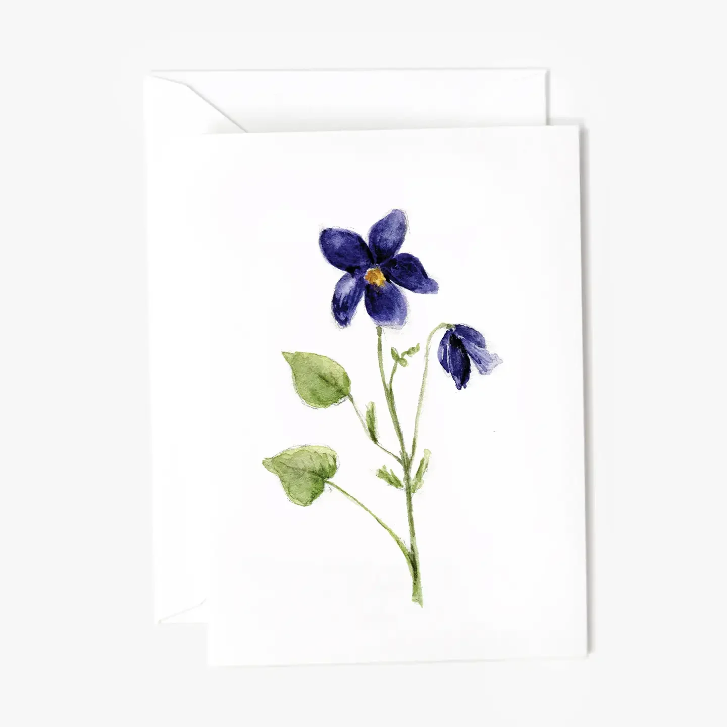 Violet mini notecard