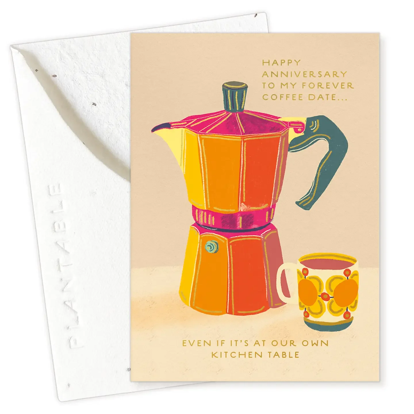 Espresso Sprout - Mini Greeting Card
