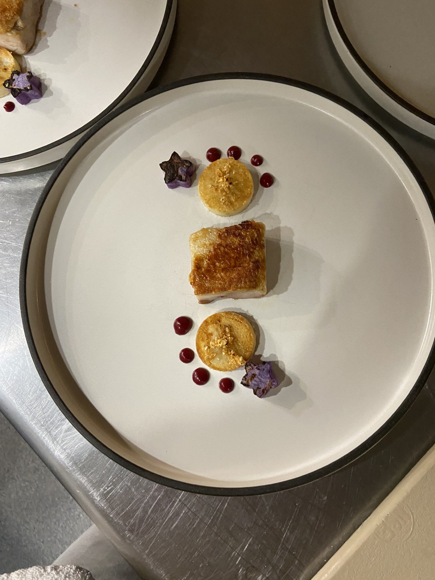 chicken thigh. cranberry