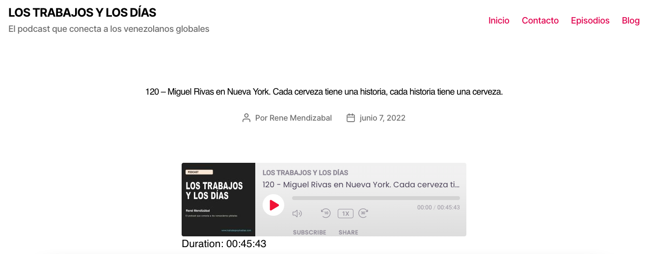 Los Trabajos y Los Dias