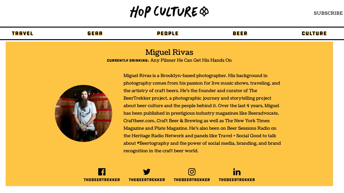Hop Culture - (feature)