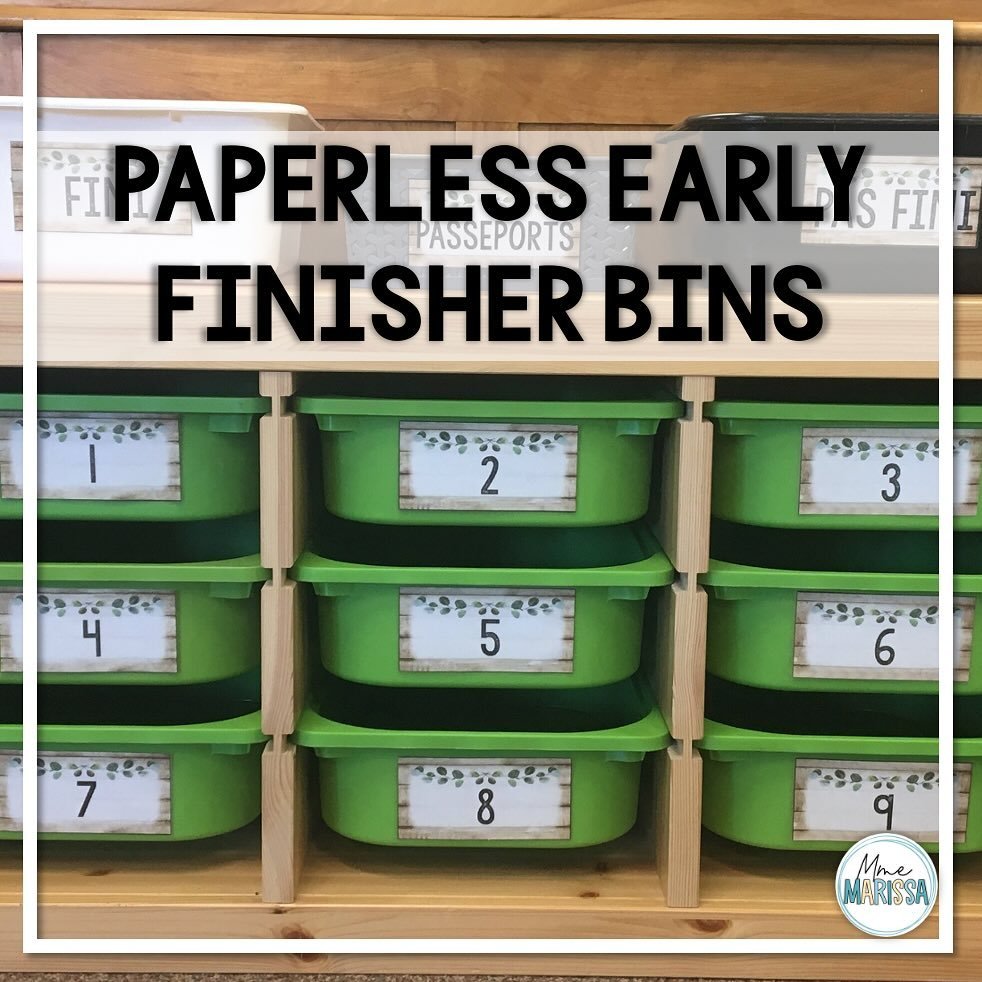 ✨NEW BLOG POST✨ I made a new blog post with the updated format of my early finisher bins that I talked about in stories last week. I&rsquo;ve included photos of ideas of things you can add to yours. It&rsquo;s in the &ldquo;everything else&rdquo; sec