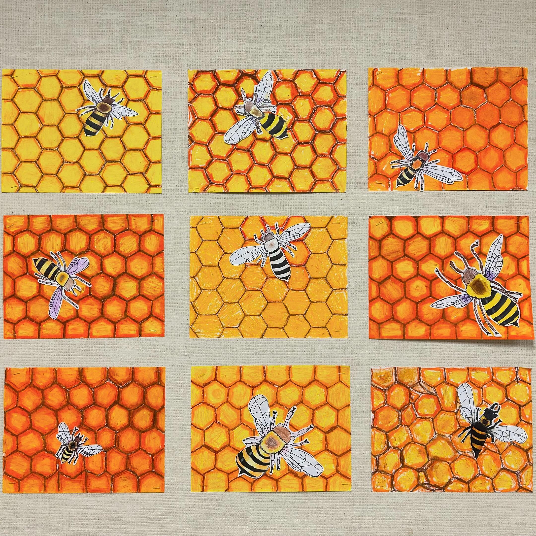 A lengthy project but the results are fantastic! 🐝 

You can find this project in the spring art section on my website. 

#Frenchteachers #frenchimmersion #3eannée #troisièmeannée #grade3 #4eann&eacute;e #quatri&egrave;meann&eacute;e #grade4 #pri