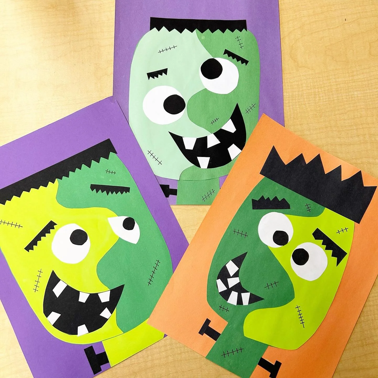 Picasso inspired Frankenstein monsters 

Find this project on my blog by clicking the Halloween art button on the home page. 

#Frenchteachers #frenchimmersion #grade3 #grade2 #primaryteacher #canadianteacher #bcteachers #artforkids #halloweenart #fr