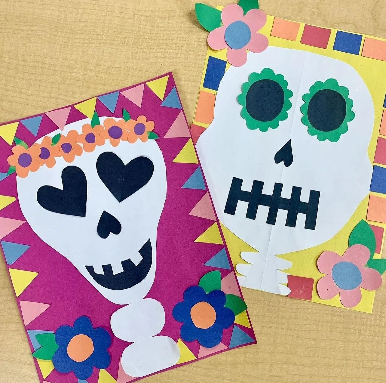 Sugar skulls for Dia de Los Muertos

Find this project on my website. Scroll down to the art inspiration buttons and select holiday: other. 

#Frenchteachers #frenchimmersion #grade3 #grade2 #primaryteacher #canadianteacher #bcteachers #artforkids #k