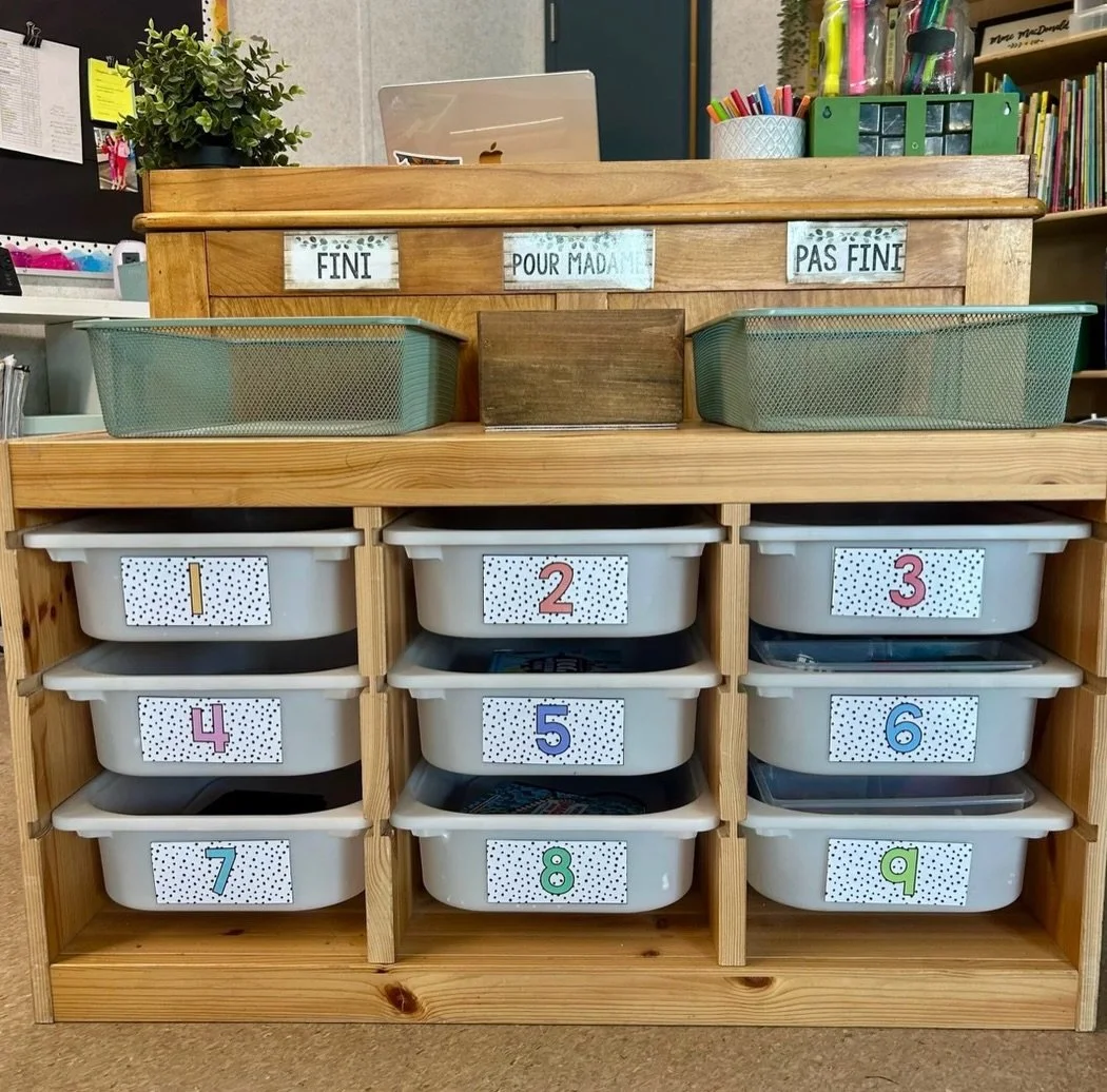 Probably the best system I have in my entire room. ✨ 
My paperless early finisher bins. 

I don&rsquo;t want to hear &ldquo;what can I do now?&rdquo; And I don&rsquo;t have to because they already know! 

1. Finish any other unfinished work (there&rs