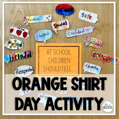 Orange Shirt Day Activity