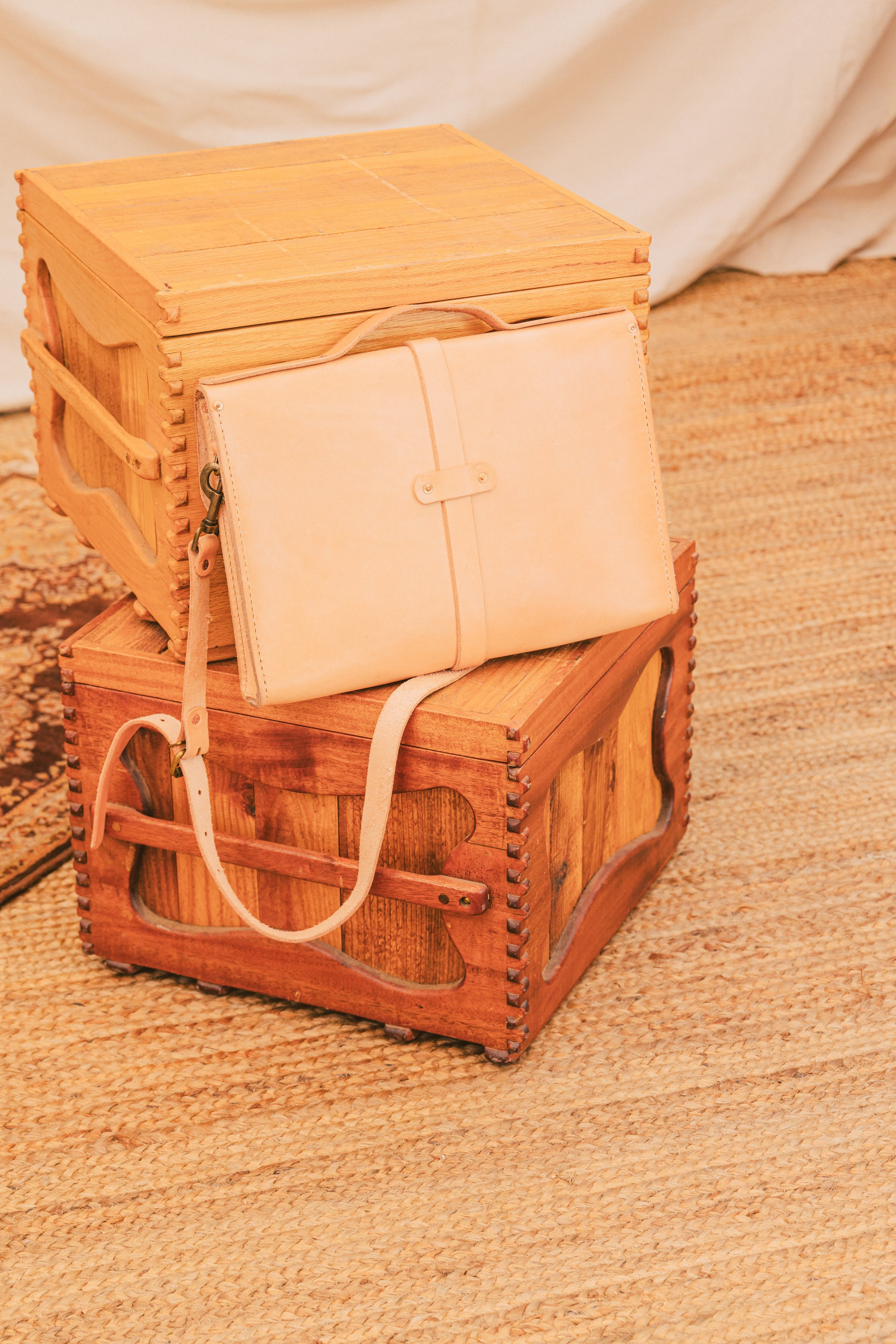 Quality Handcrafted Leather Messenger bag. Made by skilled leatherworker