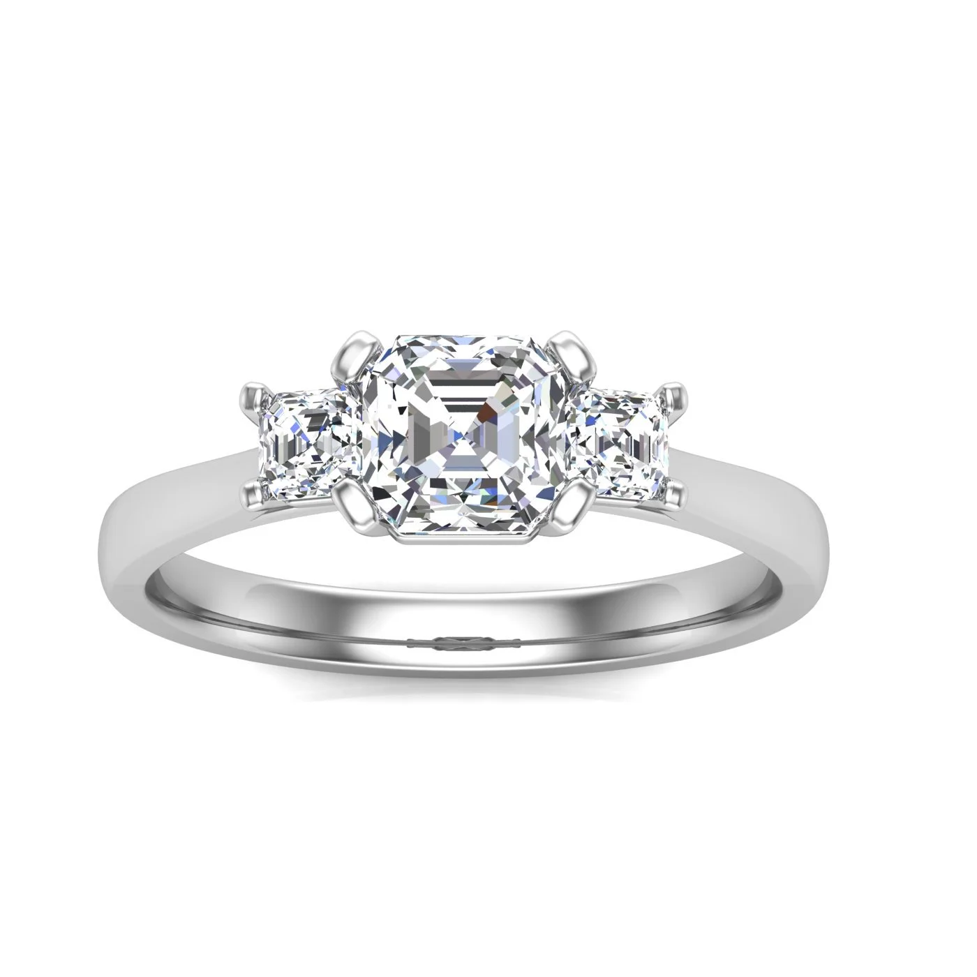 A54799-1 RENDER_Looking Down_Diamond Bermark_White Loukas Low reflection_Silver Low toon - Bermark-6c2f2596-a0b1-4dcc-b349-2a74a6f0be98_Silver Low toon - Bermark-6c2f2596-a0b1-4dcc-b349-2a74a6f0be98.jpg