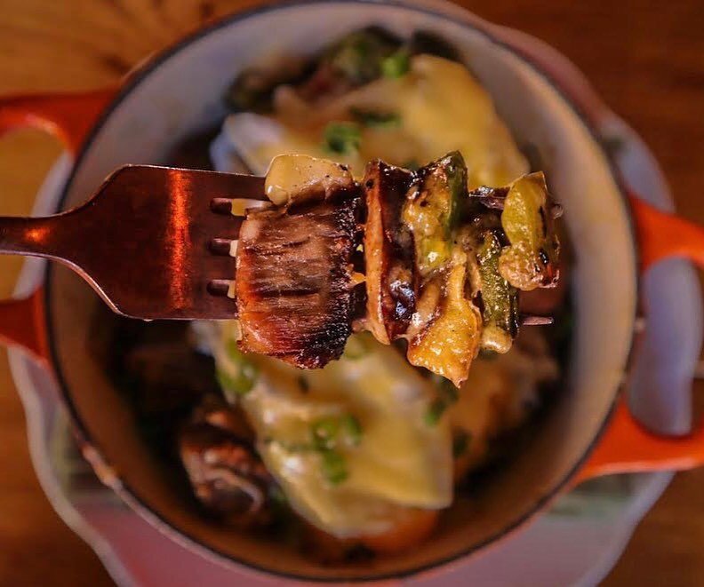 Live fast, eat hash

&bull;Burnt End Hash: andoullie sausage, roasted sweet potato, poblano peppers, sweet onions, poached eggs, hot sauce hollandaise