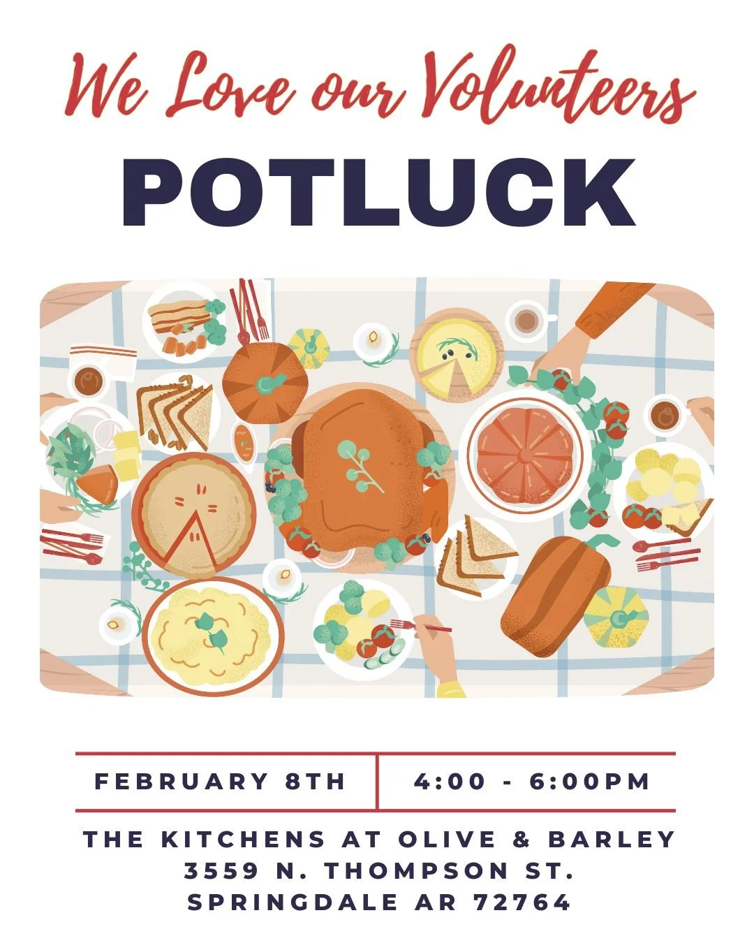 Volunteer Potluck