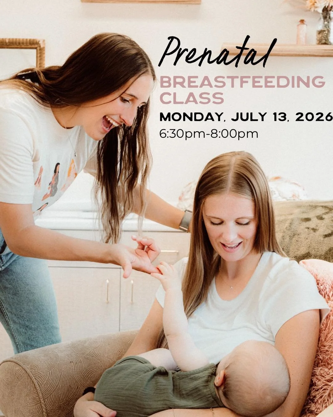 Join us for our prenatal breastfeeding preparation course, created and presented by RN, IBCLCs. This breastfeeding class is anything but basic! Made perfectly for expecting moms and caregivers to help you gain knowledge about the first few days all t