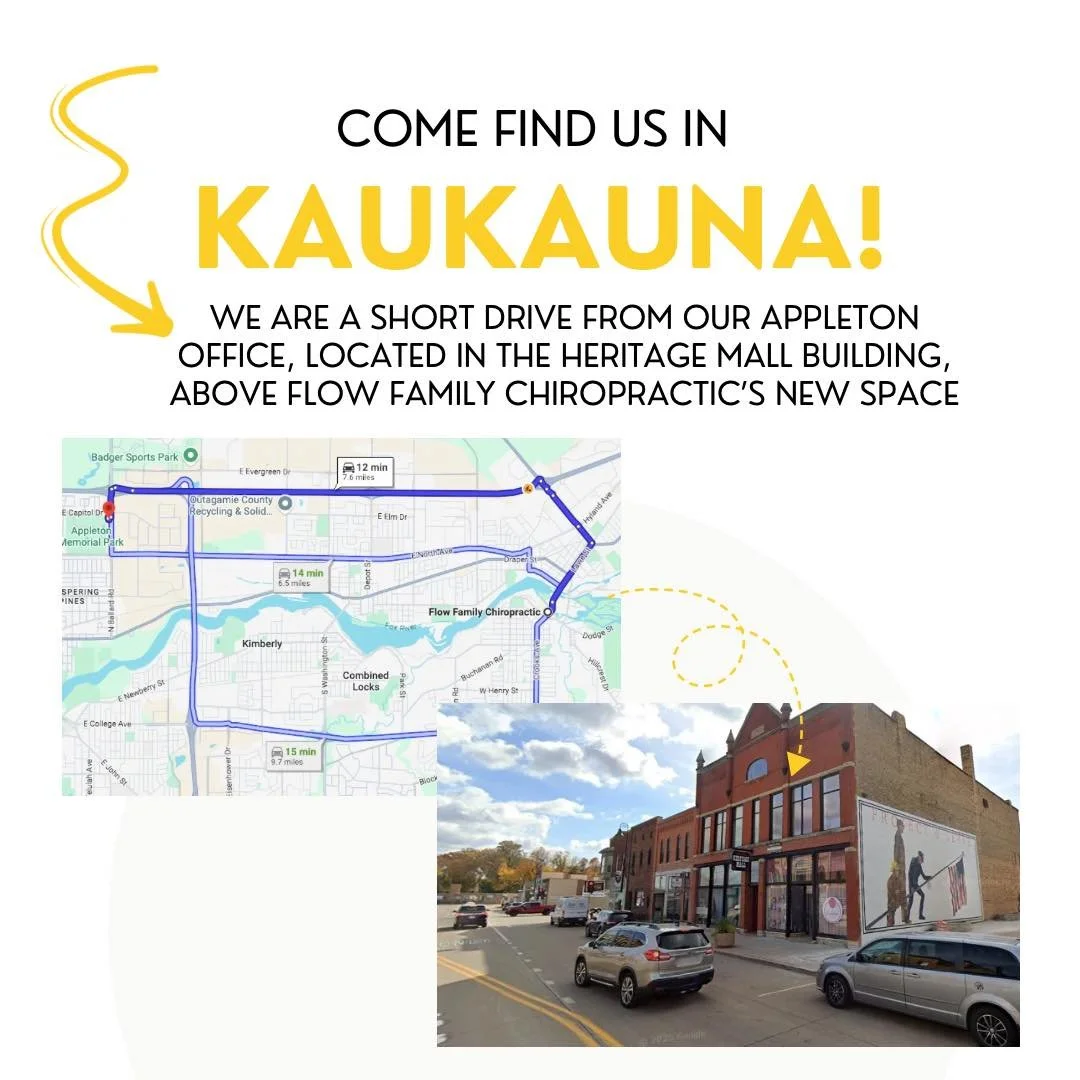 We&rsquo;re officially moved out of our CCP Appleton office 😭 and are setting up our NEW Kaukauna office! 

While it is bittersweet to start a new chapter, we are so thrilled to start seeing Kaukauna families in this new space!

When you visit, ther