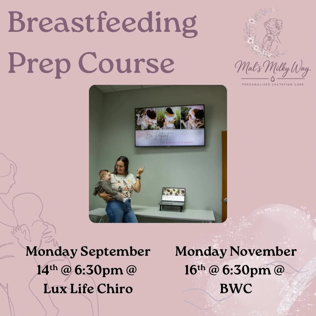 ✨Prenatal Education✨

📣 EXPECTANT MAMAS!! 
Check out our upcoming prep courses 👀

Link in the comments 🎟️

#kaukauna #breastfeedingmom #ibclc #newborncare #lactationeducation #breastfeeding #pumpingmom #postpartum #nursing #BreastfeedingTips #Lact