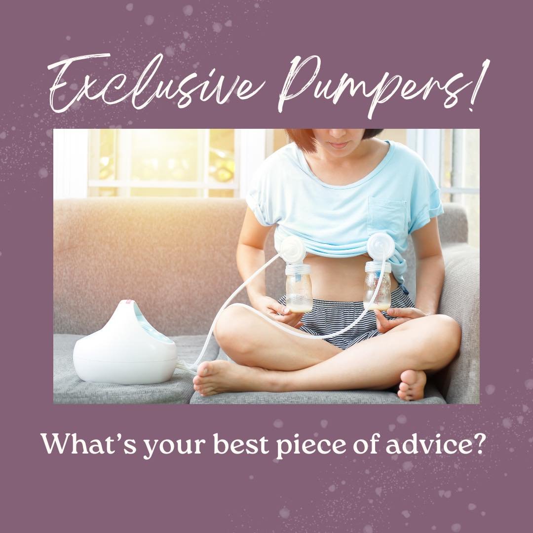 It&rsquo;s ✨HUMP DAY PUMP DAY✨

📣EPer&rsquo;s📣

If you could pick ONE piece of advice&hellip; what would it be?!

#kaukauna #breastfeedingmom #ibclc #exclusivepumper #pumpingmom #breastfeeding #BreastfeedingTips #lactationconsultant #lactationtips 