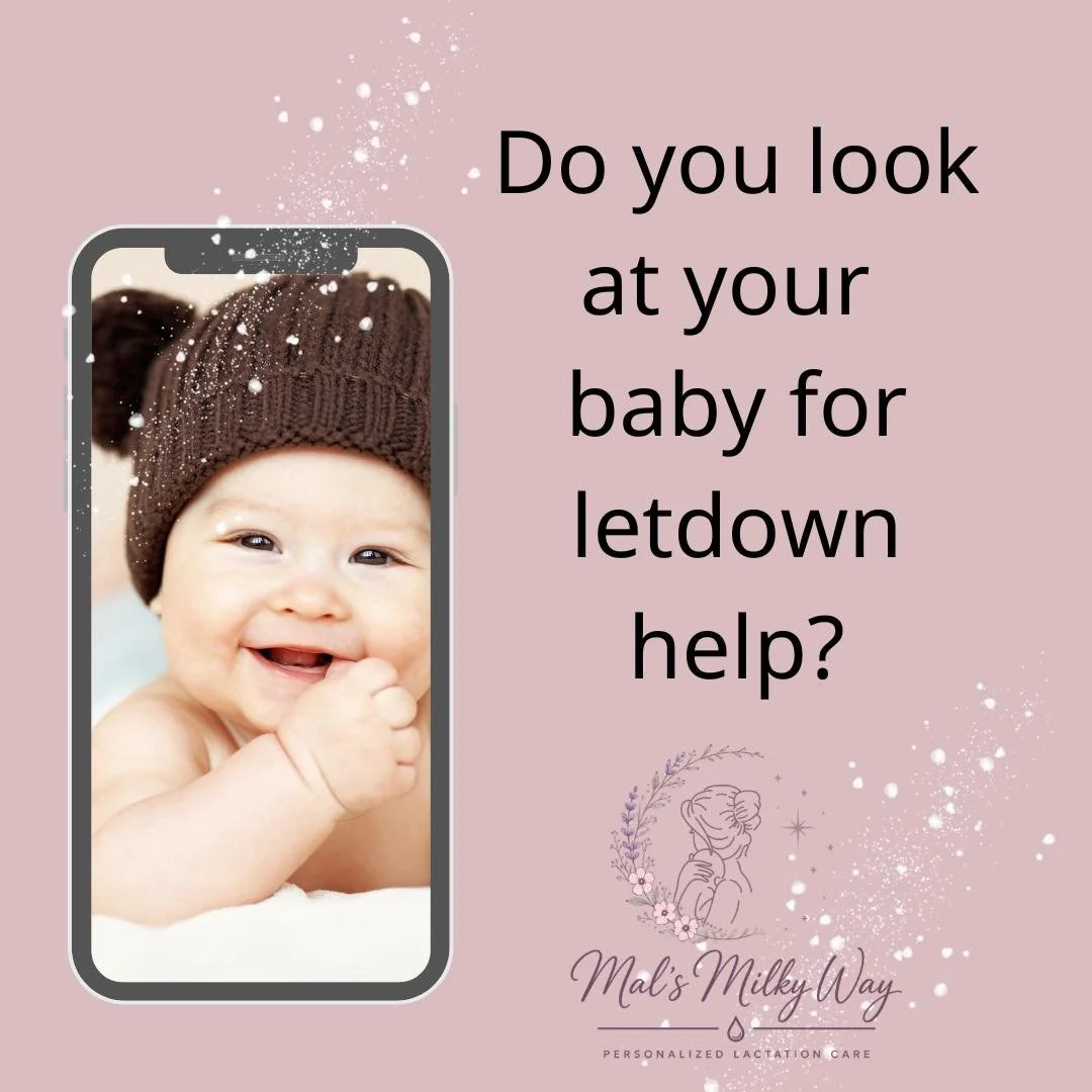 Hey Pumpers!! 👋🏼

Do you ever look at pictures or videos of your baby while you are pumping?!

Did you know this can help release the hormone, oxytocin, which is responsible for that letdown??

Next time you are struggling to get a letdown when pum