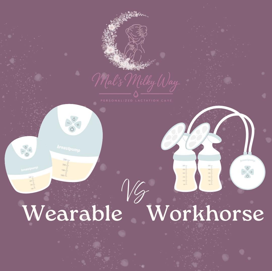 It&rsquo;s ✨HUMP DAY, PUMP DAY✨

Let&rsquo;s talk PUMPS!

Have you ever heard of a workhorse compared to a wearable?

A workhorse would be your big boy, trusty, plug in pump!
A wearable would be your somewhat discrete, great on the go pump!

Pumps ar