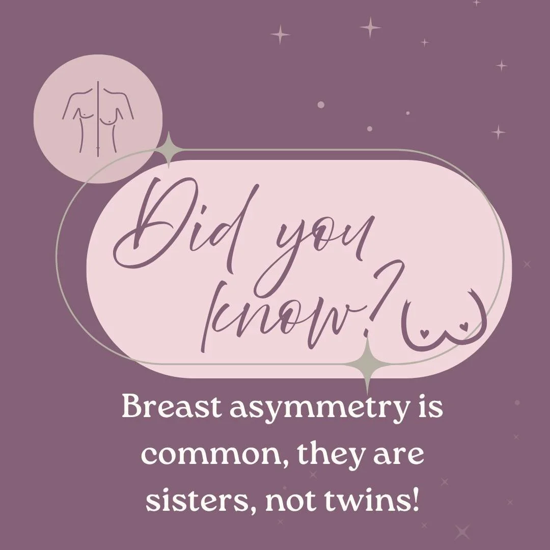 ✨Fact Friday✨
Did you know this? 
Many women experience this! And just as your breasts may be different sizes, they also may make various volumes of milk.... but no the size of each does not determine that!
 #kaukauna #breastfeedingmom #ibclc #lactat