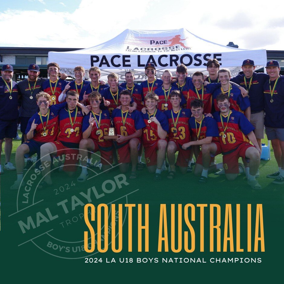 Congratulations to South Australia, your 2024 LA U18 Boys National Champions!!!

Congrats to all of our boys teams, especially Victoria A and Waikato on a fantastic week and for making the tournament what it was!

#aussielax #nzlax

Photo Credit - Ea