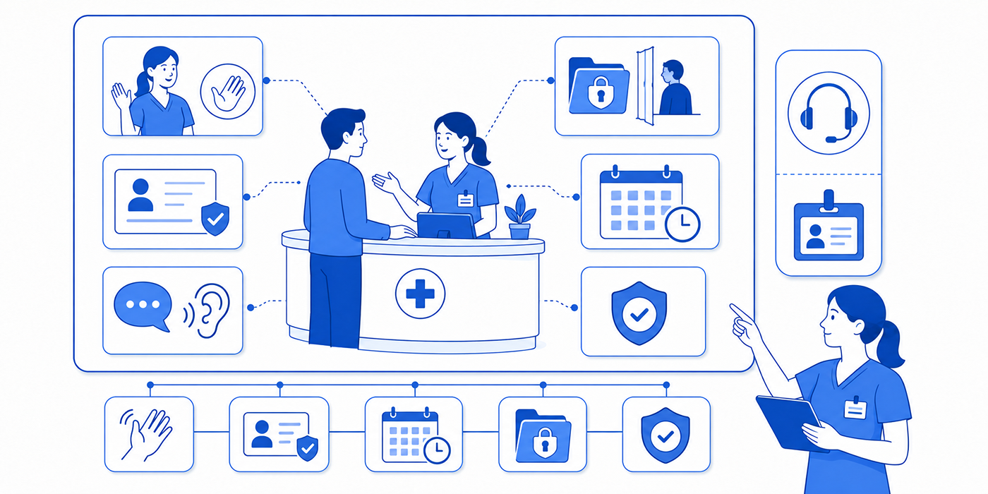Medical Admin Front Desk Etiquette: Interactive Guide &amp; Terms