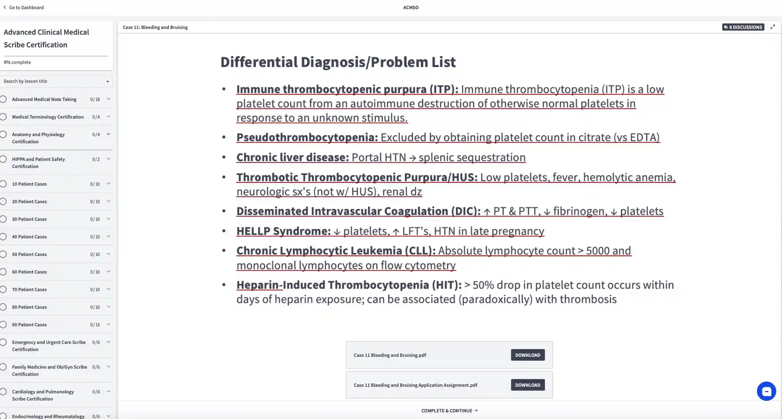 Medical Scribe Training
