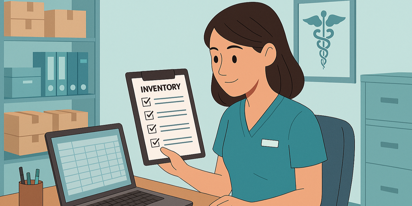 Office Inventory Management for Medical Admin Assistants
