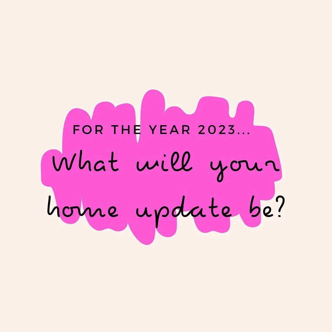 Happy New Year 🎉 Now that your holiday decorations are put away (well, maybe!) how are you going to update your home for 2023?! 

I have a busy year ahead of me 😄
1- redesign my boys&rsquo; nursery to a little boys&rsquo; bedroom
2- replace floorin