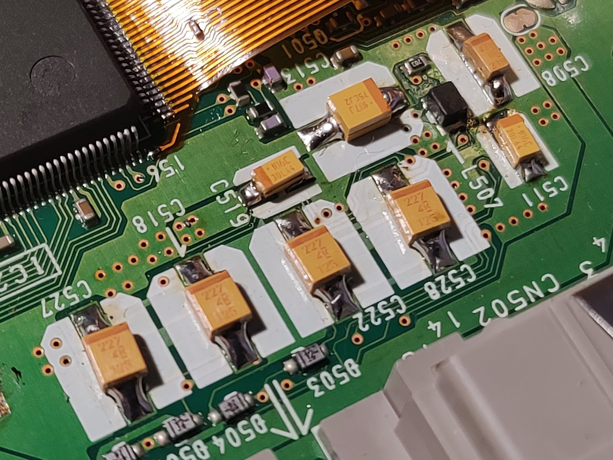 PS1 Main Board and PSU Capacitor Replacement (SEND-INS ONLY)