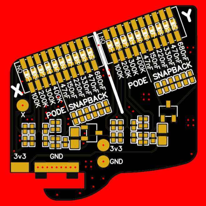 DIY Left Stick Heartbeat/Snapback Module for GCC Rev 3