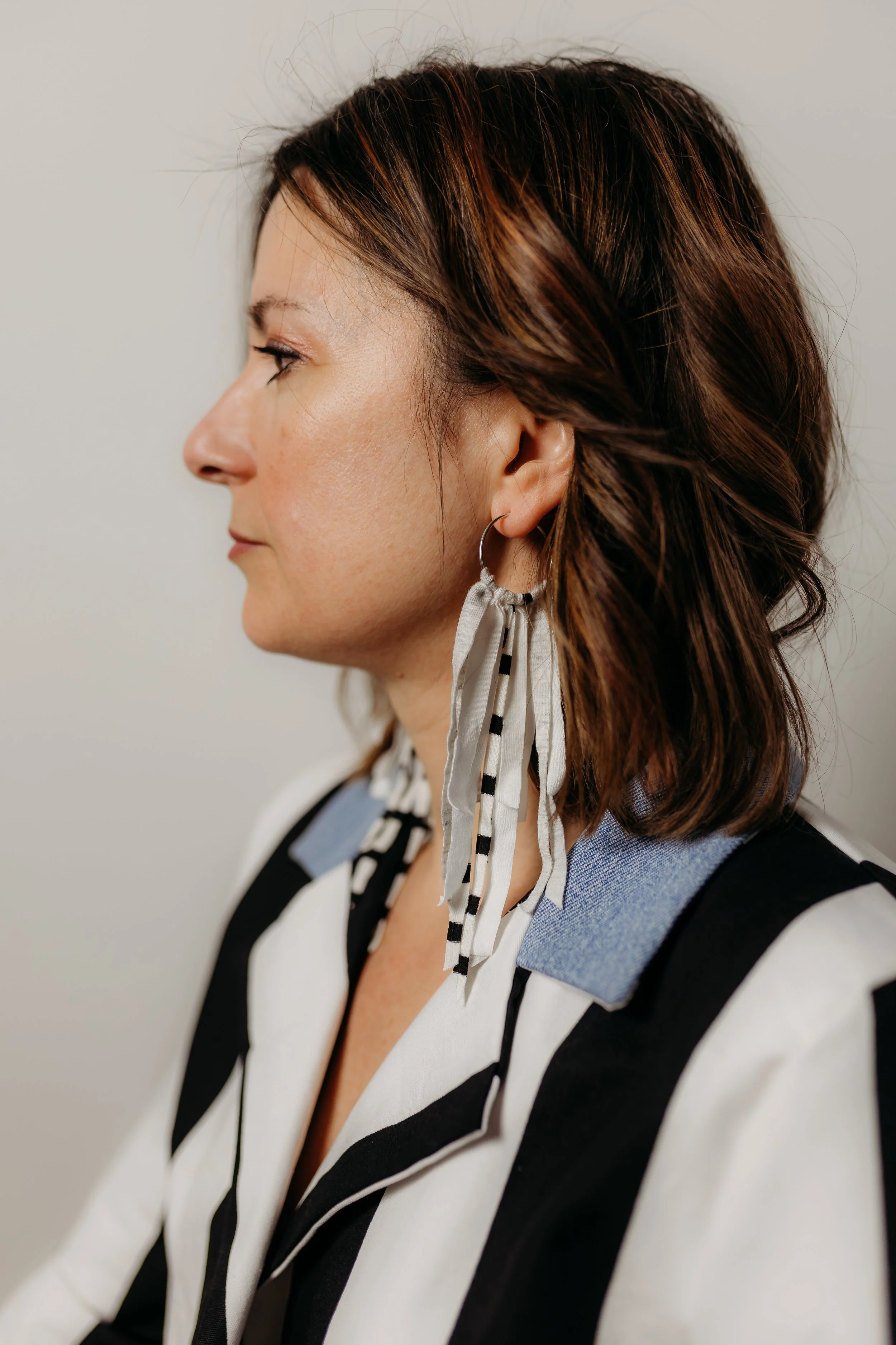 Boucles d'oreilles à franges