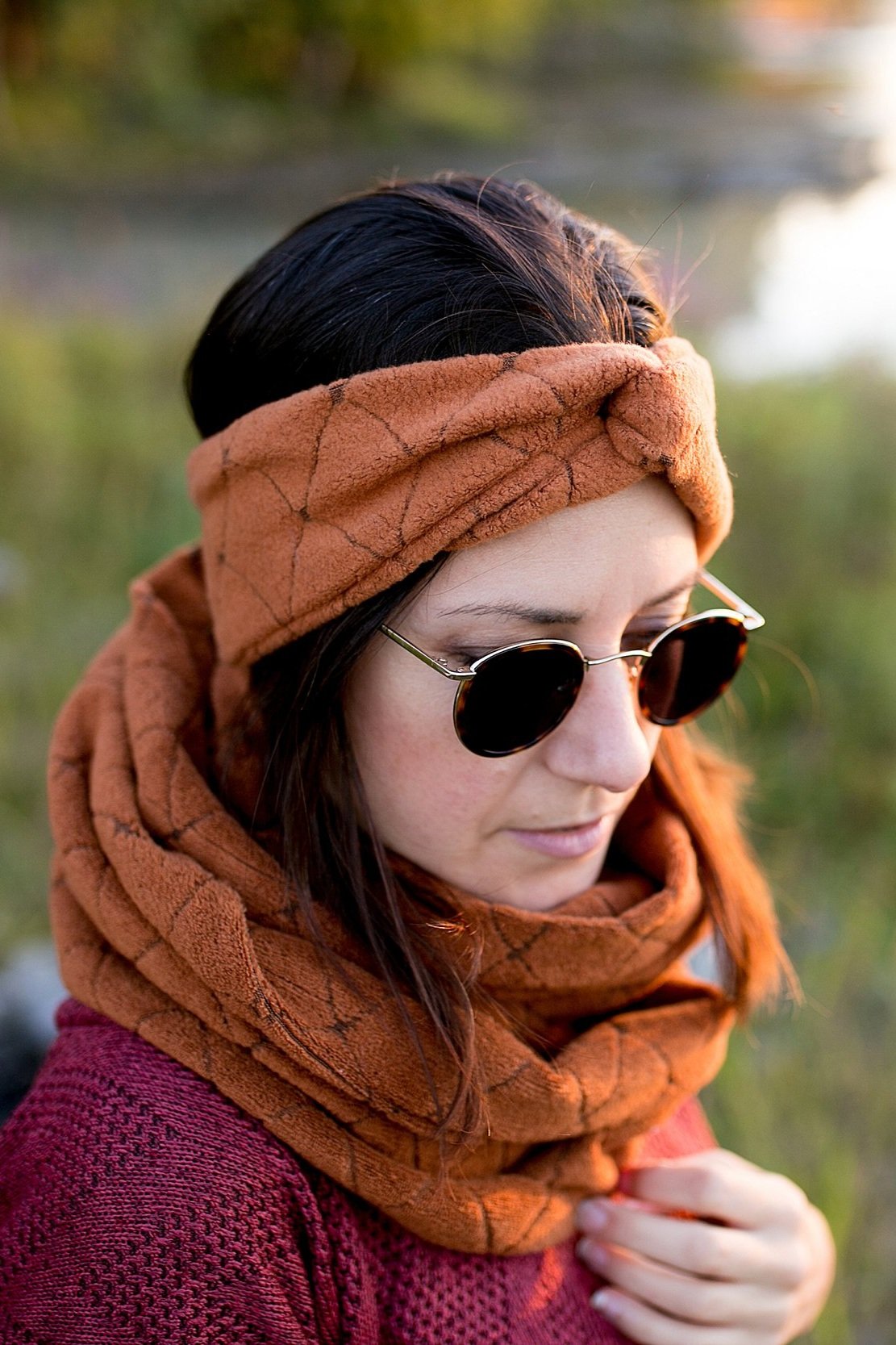 bandeau chaud extérieur doux confortable zero waste dechet headband fall accessorie