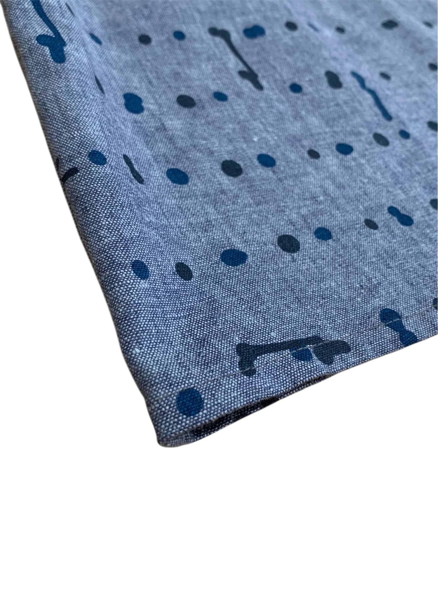 Blouse coton lin bleu point K Pascale VIau.6.jpg