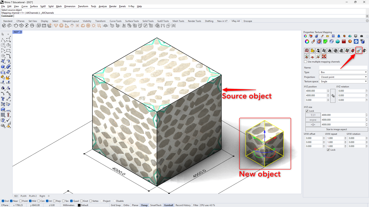MASTER TEXTURE MAPPING IN RHINO and V-RAY: A Step-by-Step Guide for ...