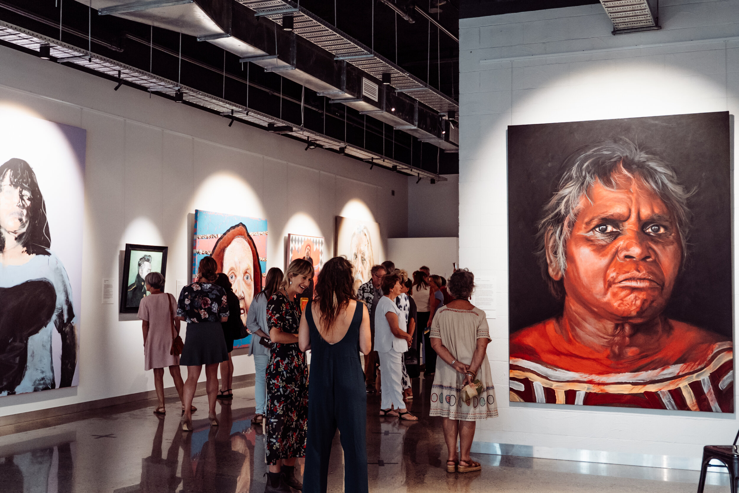 Opening event at Culture Hub, Level 1 Coffs Central Shopping Centre. 
Image: and the trees photography