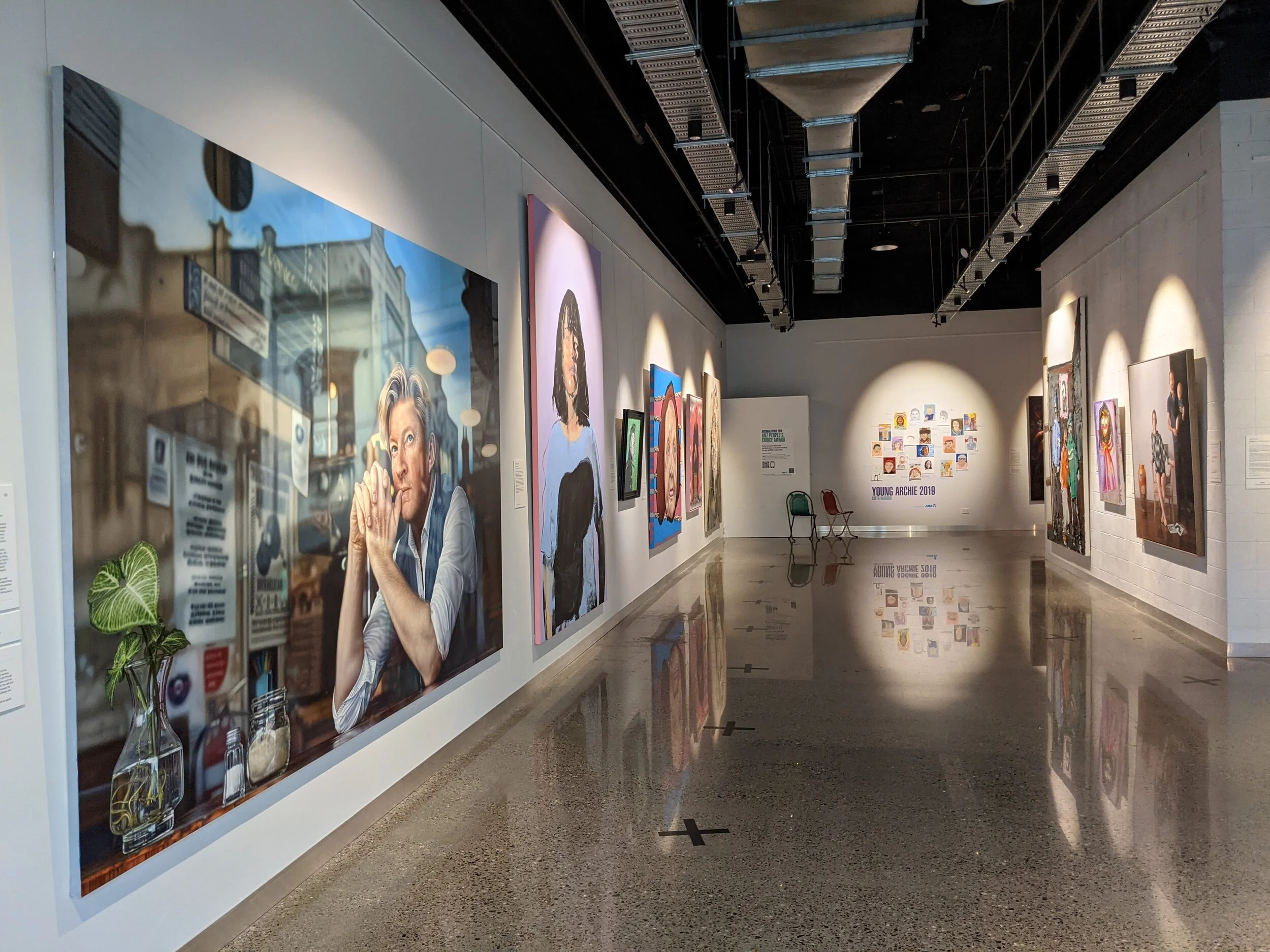 Installation shot of the exhibition over at Culture Hub - a pop up space in the Coffs Central Shopping Centre. Jan-March 2021
