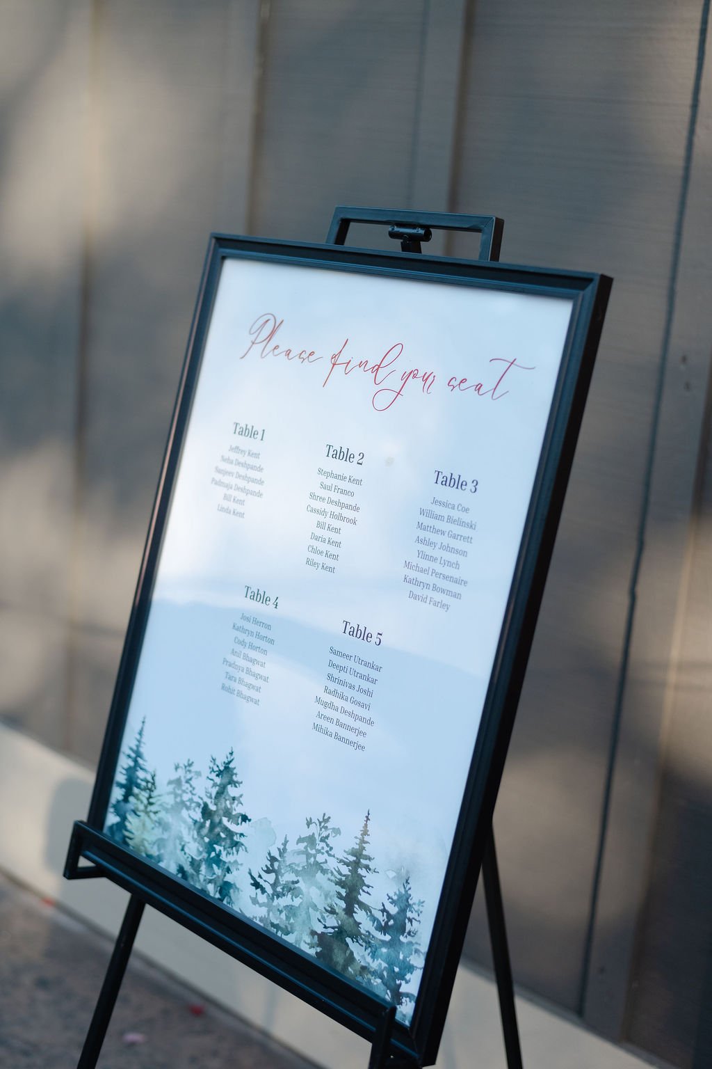 24" x 36" black frame