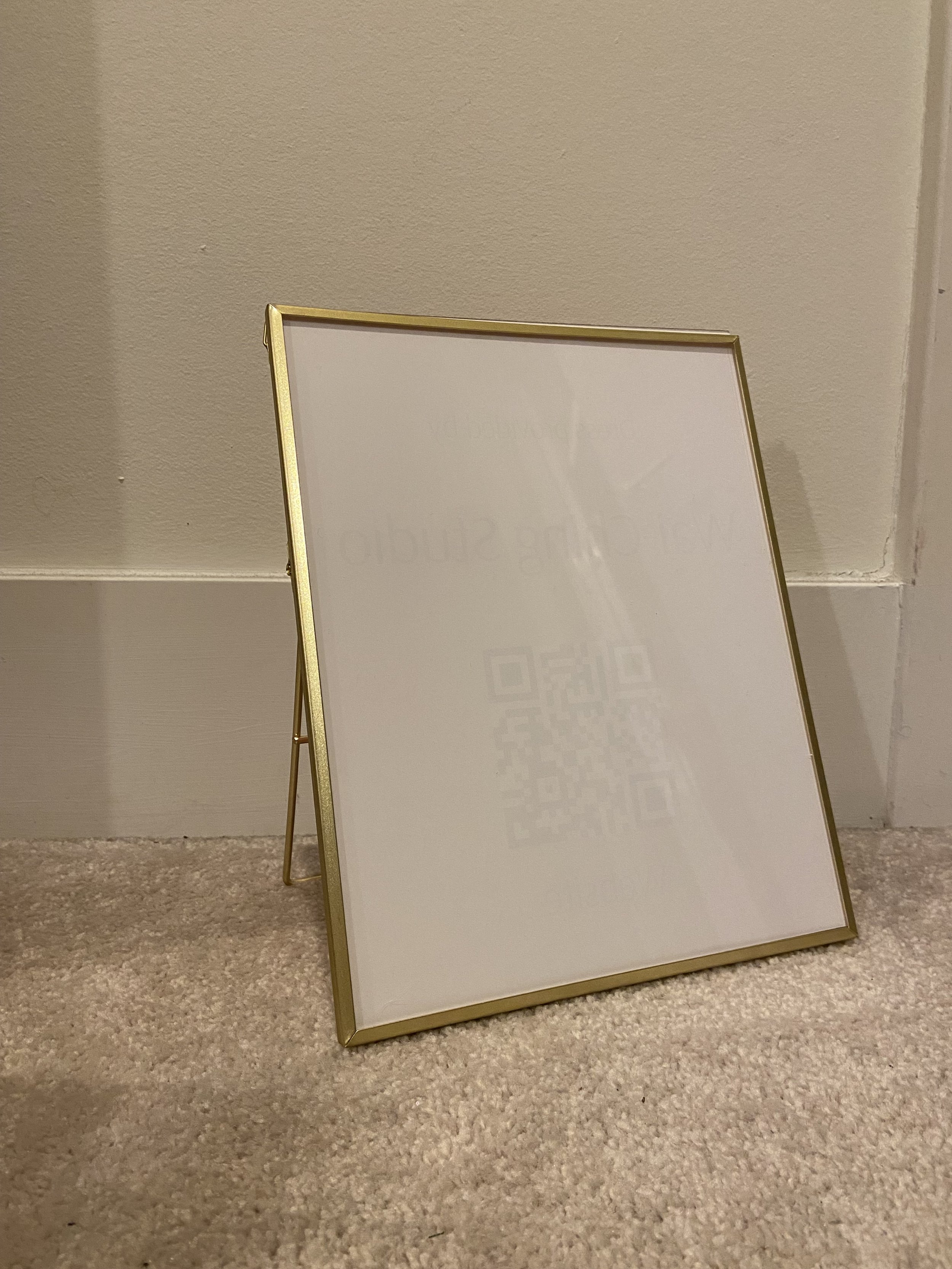 9 Gold Frames - 8x10