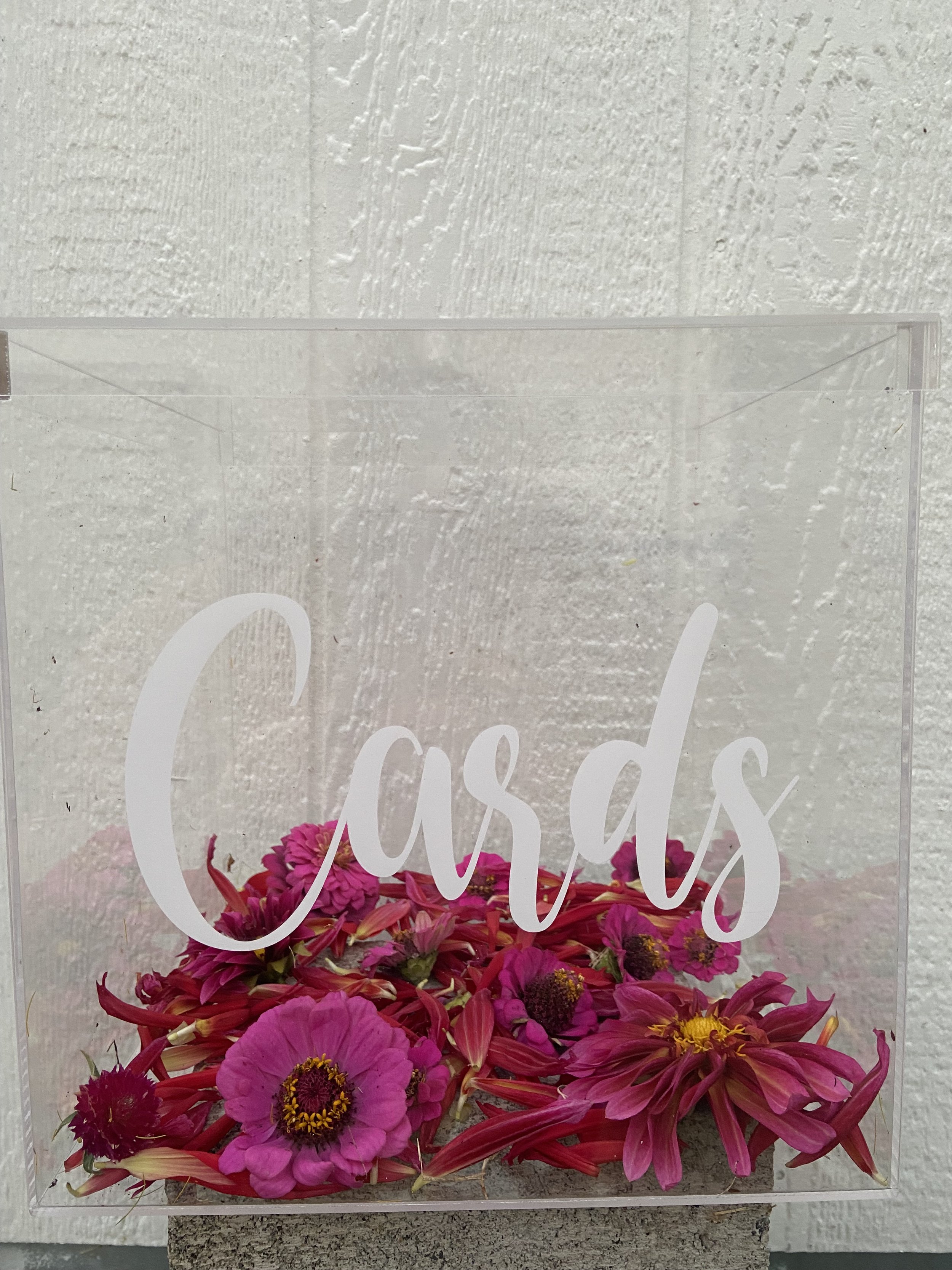 Acrylic Card Box