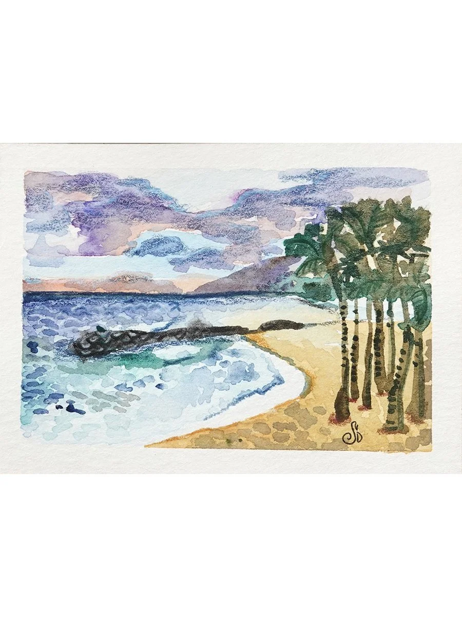 Waikiki beach 2 - Print 8x10