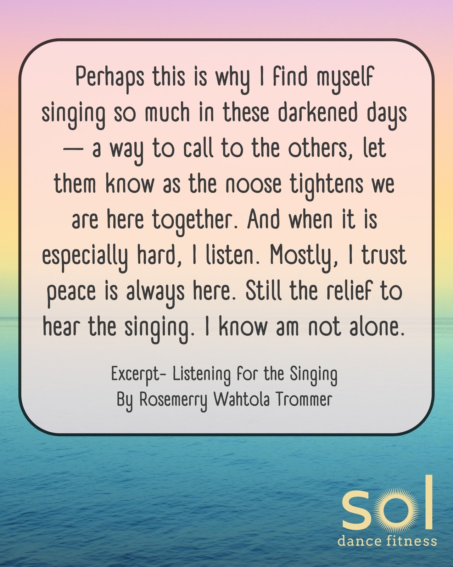 Connection through movement reminds us we are all one. So much love on the dance floor today!! ❤️🪩🌞