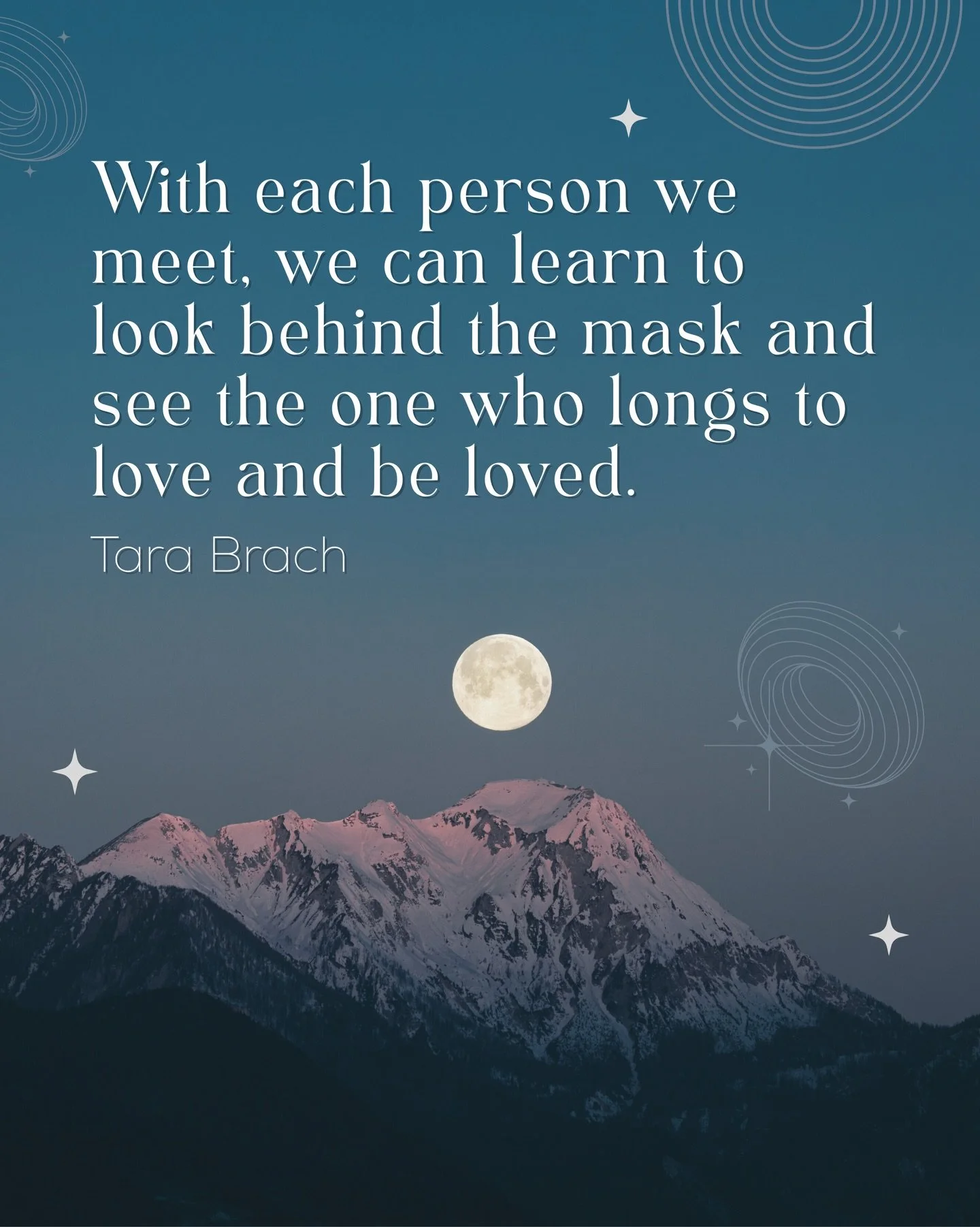 &ldquo;Most of us need to be reminded that we are good, that we are lovable, that we belong. If we knew just how powerfully our thoughts, words, and actions affected the hearts of those around us, we&rsquo;d reach out and join hands again and again.
