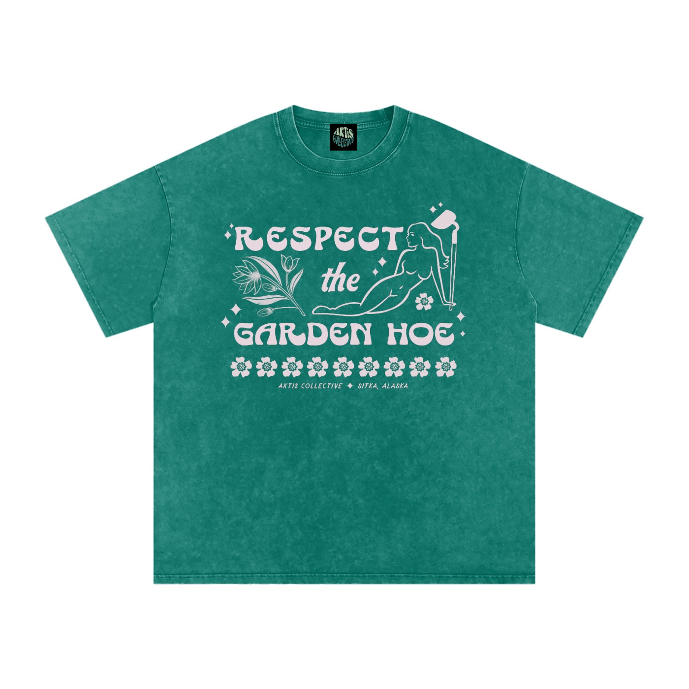 Garden Goddess Oversized 100% Cotton T-Shirt